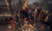 Jean-Baptiste Jouvenet The Miraculous Draught oil painting on canvas